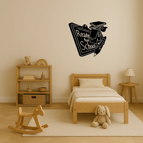 Okula Hazır Tahtalı MDF Duvar Tablosu - Resim 3