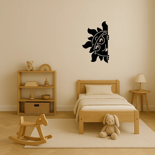 Mutlu Güneş Dekoratif MDF Tablo - Resim 3