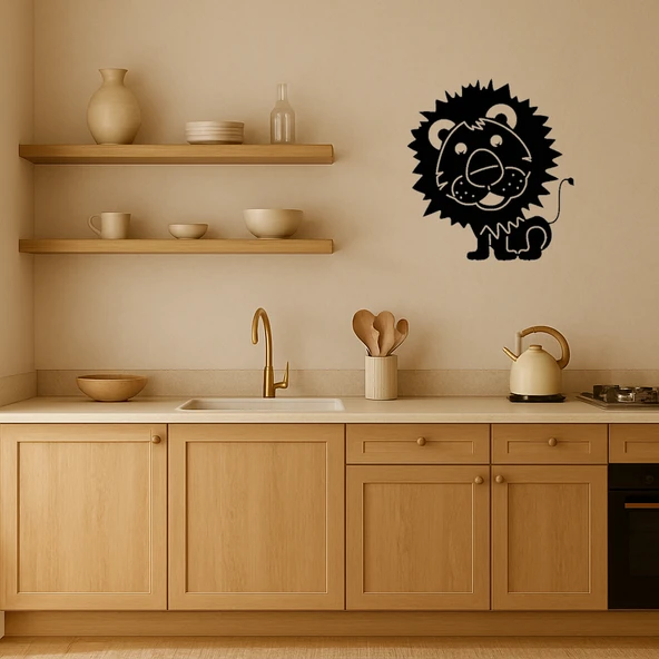 Sevimli Aslan Tablosu - Resim 2