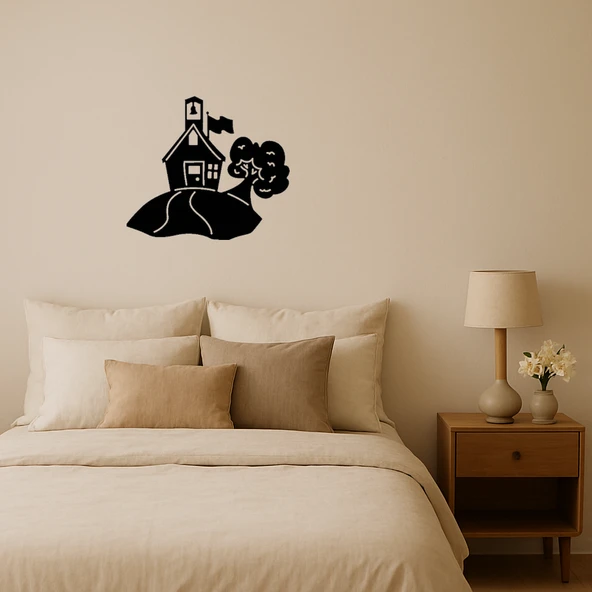 Modern Ev Yapı Dekoratif Tablo ürün görseli