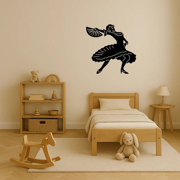 Dans Eden Kadın Dekoratif Tablo - Resim 2