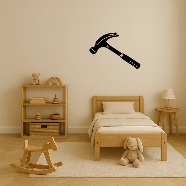 Çekiç Temalı Dekoratif Tablo - Resim 3