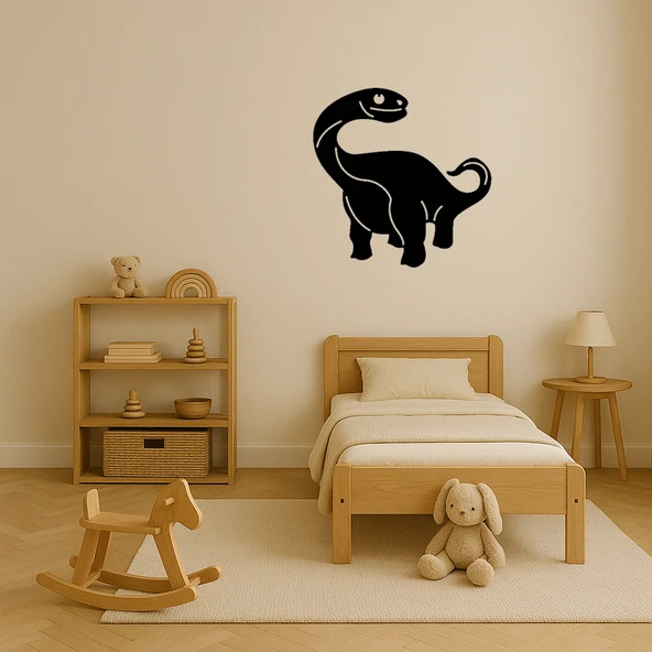 Sauropoda Dinozor Eğitici Duvar Tablosu - Resim 3