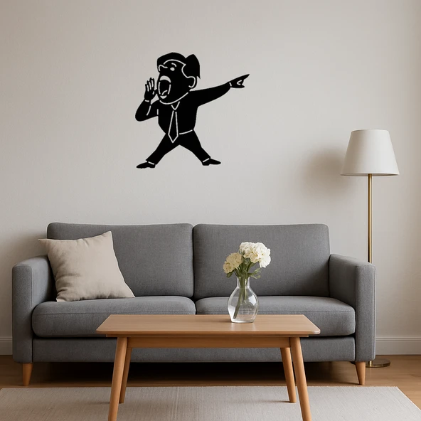 Bağıran Adam MDF Sanat Tablosu - Resim 3