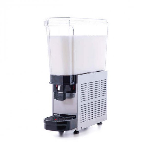 Samixir Klasik Mono Soğuk İçecek Dispenseri, 20 L, Karıştırıcılı, Inox