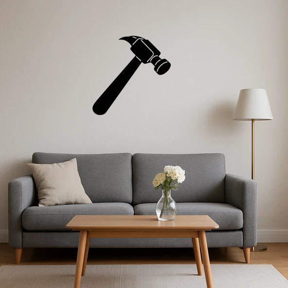 Alet Çekiç Dekoratif Tablo - Resim 4