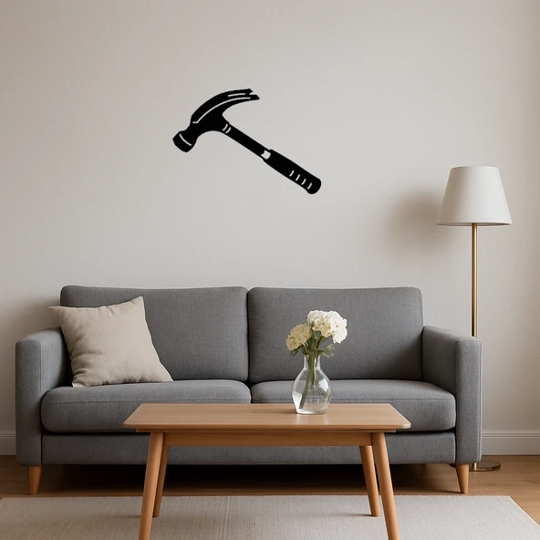 Çekiç Temalı Dekoratif Tablo - Resim 4