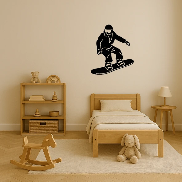 Kayak Temalı Spor Tutkusu İç Mekan Tablosu - Resim 2