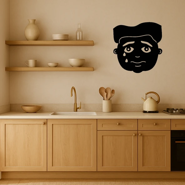 Ağlayan Çocuk Emoji Tablo - Resim 2