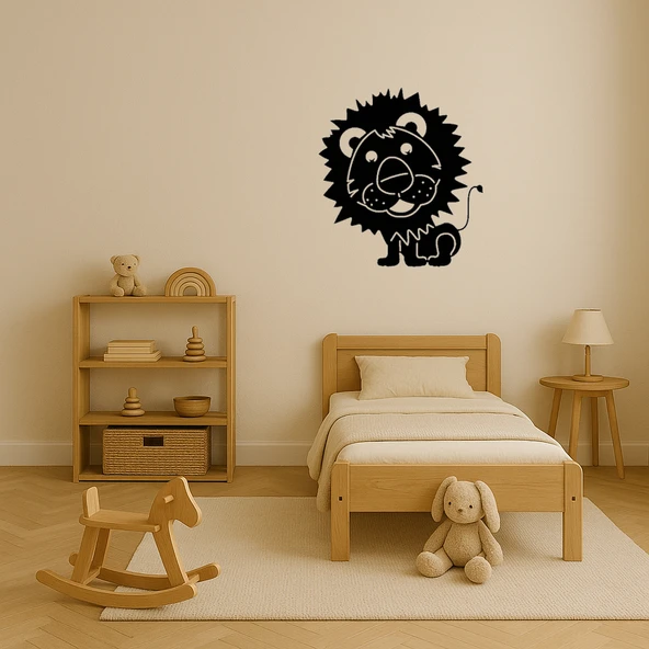 Sevimli Aslan Tablosu - Resim 3