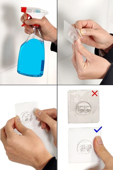 Yapışkanlı Banyo Köşeliği Düzenleyici Şampuanlık Duş Rafı Krom EK-02 - Resim 2