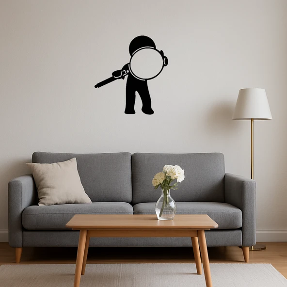 Arayış Figürü Dekoratif Tablo - Resim 4