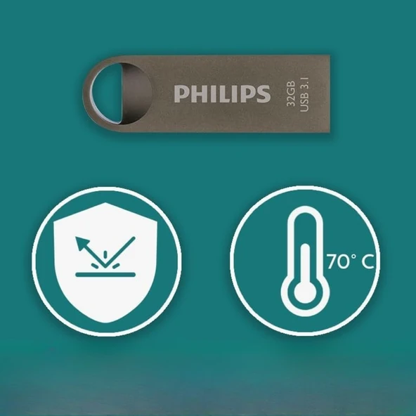 PHILIPS 32GB USB3.1 100/150 MB/S FM32FD165B/00 - 3