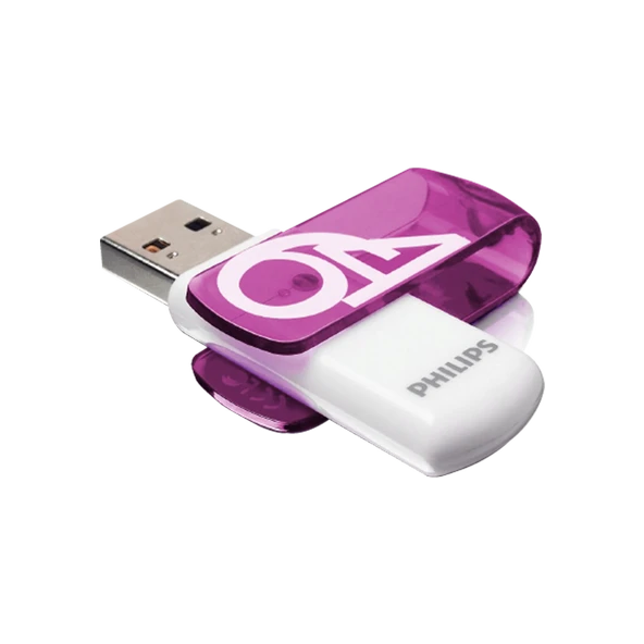 PHILIPS 64GB USB 2.0 25/10MB/S FM64FD05B/00 - 2