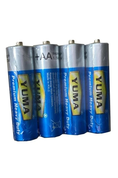 AA R6P 1.5V KALEM PİL 4 ADET - 1