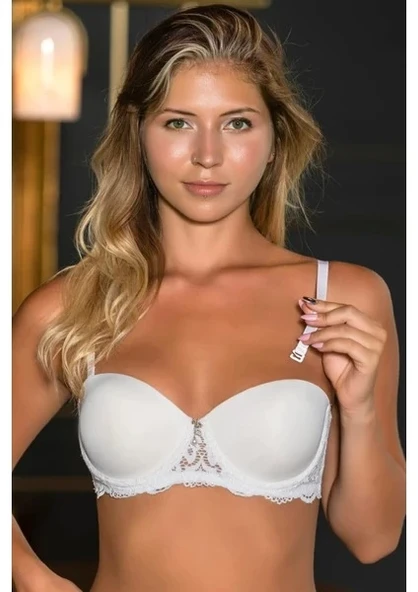 Gallipoli 31382 Straplez Sütyen, String Ve Bacak Bandı Takım - Resim 2