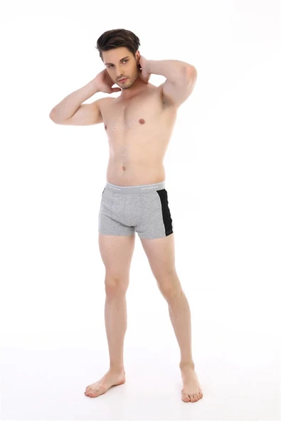 Çift Kaplan 850 Biyeli Likralı Erkek Boxer - 5