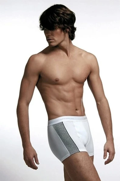 Çift Kaplan 850 Biyeli Likralı Erkek Boxer