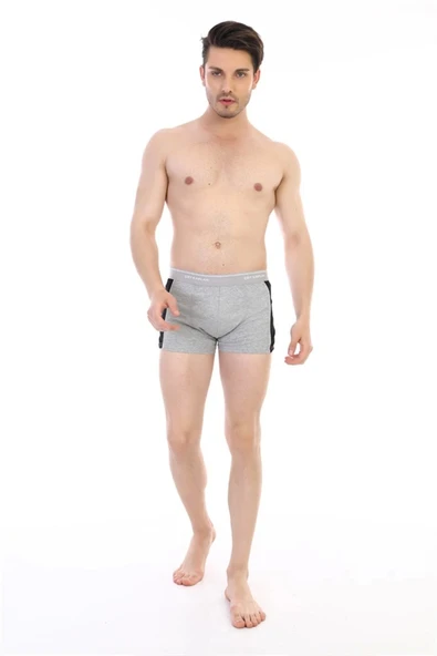 Çift Kaplan 850 Biyeli Likralı Erkek Boxer - 4