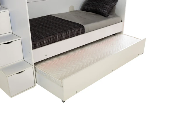 EVİMŞAH IRMAK 3 LÜ BEYAZ BEYAZ 90 190 YAVRULU RANZA - 3