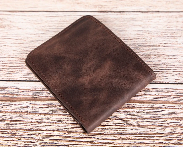 Pier Deri Erkek Cüzdan Acı Kahve - 2