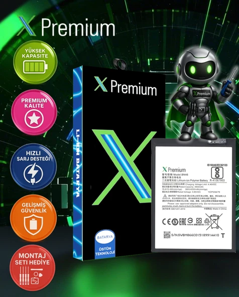 Xpremium Xiaomi Redmi Note 8 / Note 8T / Redmi 7 / Note 6 / Note 6 Pro BN46 Batarya Pil Süper Yüksek Kalite 4000 mAh ürün görseli 1