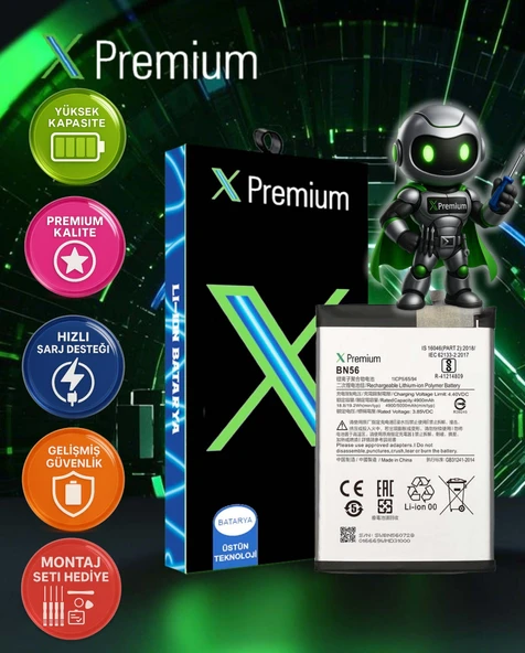 ​​Xpremium Xiaomi Redmi Note 7 / Note 7 Pro BN4A Batarya Pil Süper Yüksek Kalite 3900 mAh - 1