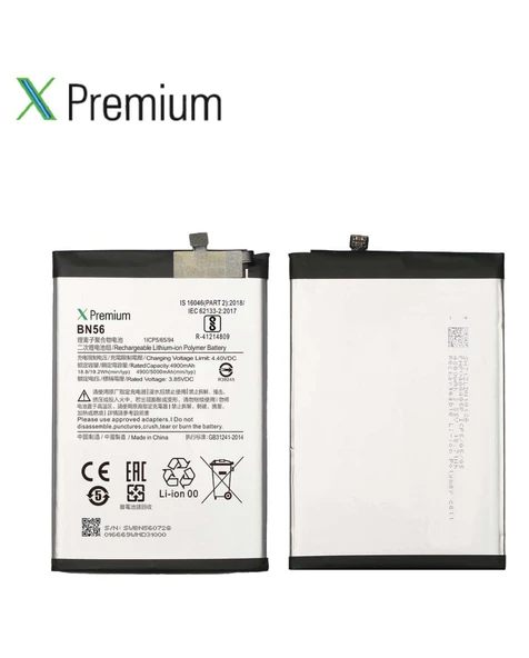 ​​Xpremium Xiaomi Redmi Note 7 / Note 7 Pro BN4A Batarya Pil Süper Yüksek Kalite 3900 mAh - 4