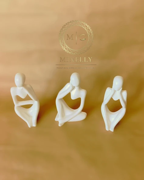 Minelly Abstract Trio Set - 3