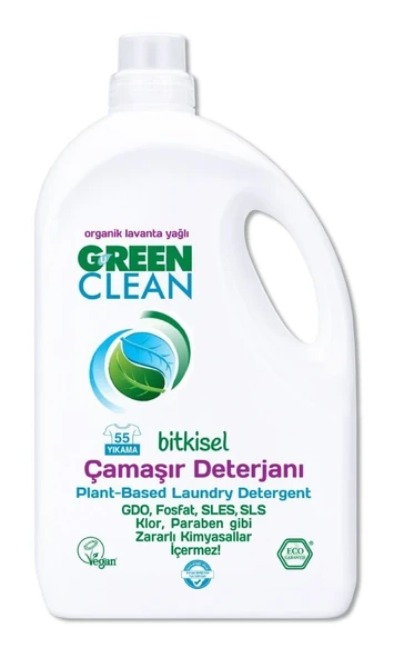 Green Clean Bitkisel Çamaşır Deterjanı 2750ml ürün görseli