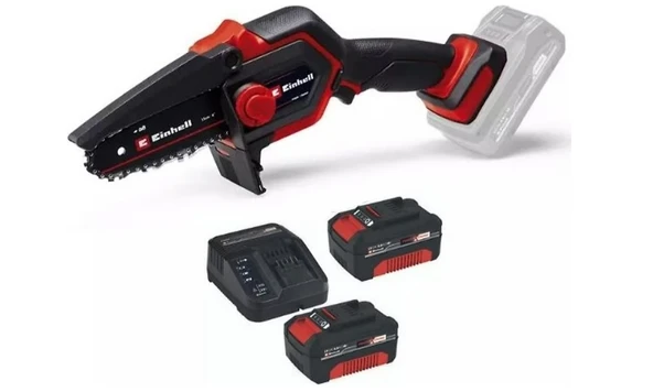 Einhell GE-PS 18/15 Li BL Çift Akülü 4 Ah Budama Testeresi