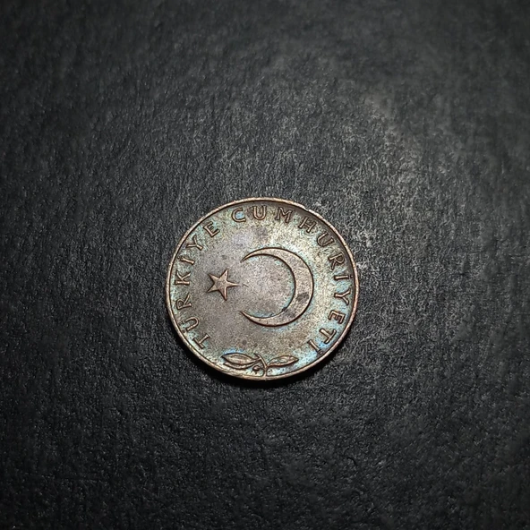 Escoines 3996368ab82394006a 1969 Bronz 5kuruş çt+ para - Resim 5