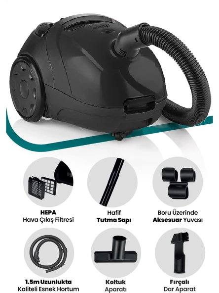 Goldmaster Cuty IN-6501 Elektrikli Süpürge ürün görseli