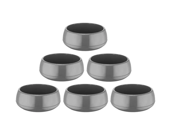 Omnipazar SO-EAS2 Elvan Arajman Sukulent Kaktüs Saksı 2 lt Antrasit 6 Adet ürün görseli