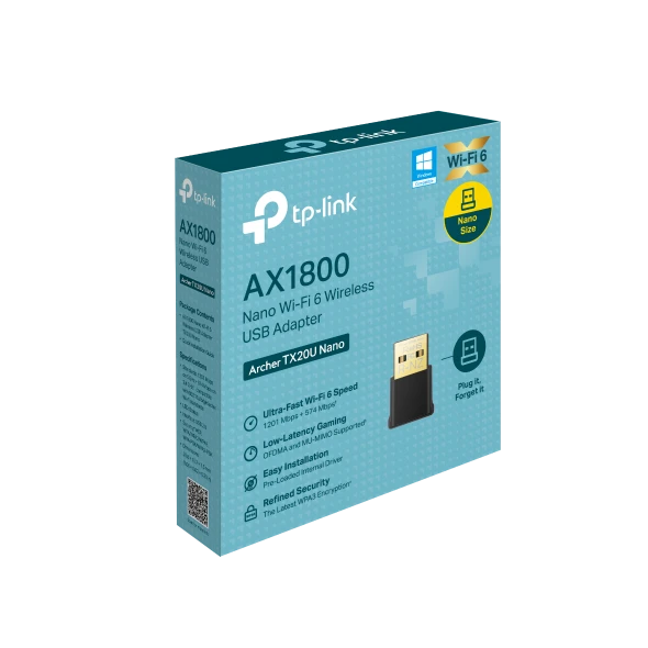 TP-LINK ARCHER TX20U NANO Wİ-Fi 6 USB ADAPTÖR - Resim 4