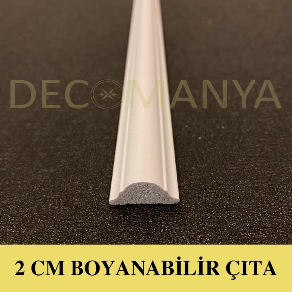 Dekoratif Boyanabilir Duvar Çıtası Kesimli Hazır Paket - 3