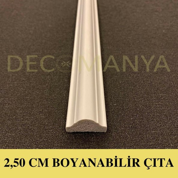 Dekoratif Boyanabilir Duvar Çıtası Kesimli Hazır Paket - 4