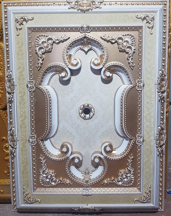 Decomanya Bronz Dikdörtgen Saray Tavan Göbeği 90*120 cm