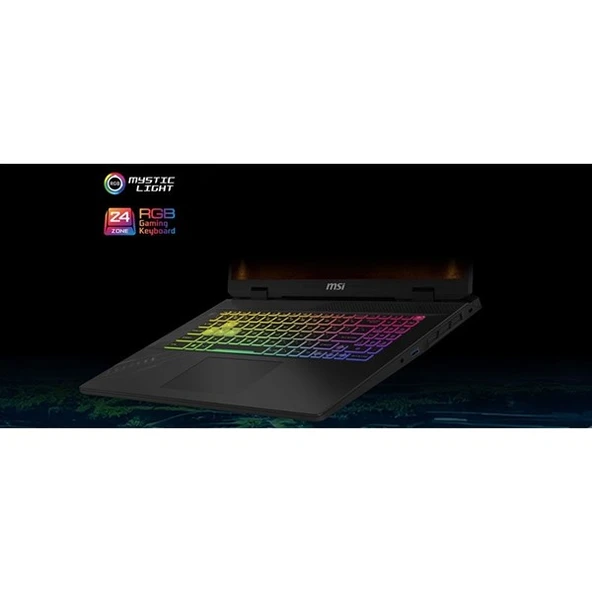 MSI CROSSHAIR A17 HX D8WGKG-012XTR R9 8940HX 32GB DDR5 RTX5070 8GB GDDR7 1TB NMVE 17 " 240HZ(QHD) FDOS - Resim 4