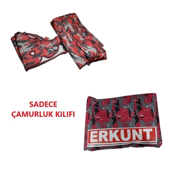 Erkunt 58-80.3 Bahçe Serisi Traktör Branda ve Koltuk Kılıfı 2020 Sonrası-Üst Fileli - 4