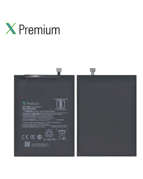 Xpremium Xiaomi Redmi 8 / Redmi 8A BN51 Batarya Pil Süper Yüksek Kalite 5000 mAh - 4