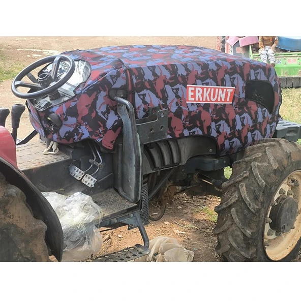 Erkunt 58-80.3 Bahçe Serisi Traktör Kılıfı Branda 2020 Öncesi-Üst Filesiz - Resim 8