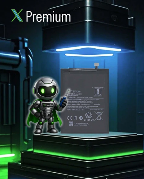 Xpremium Xiaomi Redmi 8 / Redmi 8A BN51 Batarya Pil Süper Yüksek Kalite 5000 mAh - 3