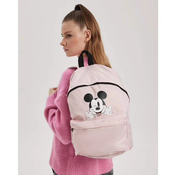 Disney Mickey & Minnie Mouse Okul Sırt Çantası Unisex Okul Çantası - 4