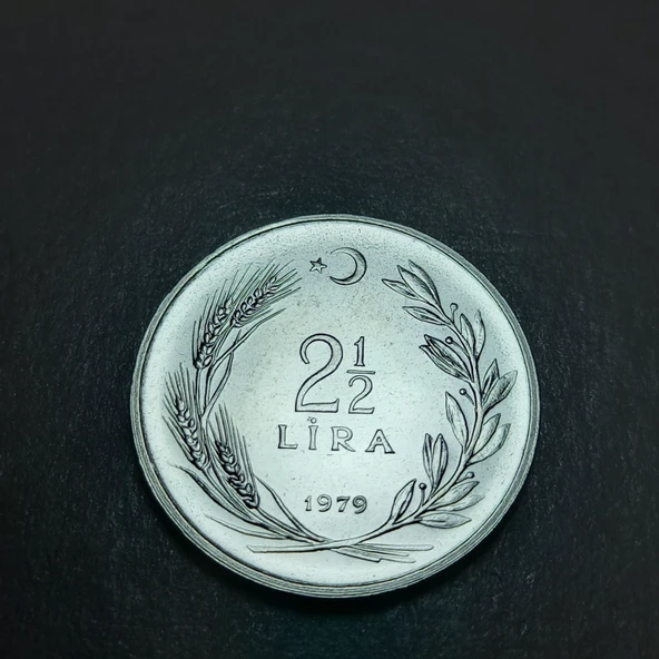 Escoines 3996368a8fd7ae5dc9 1979 prof 2 bucuk lira çil para - 2