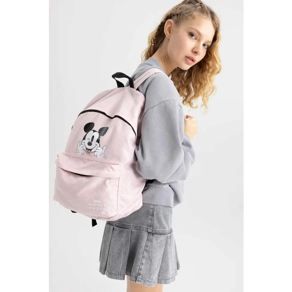 Disney Mickey & Minnie Mouse Okul Sırt Çantası Unisex Okul Çantası - 2