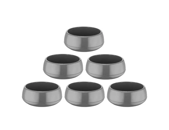 Omnipazar SO-EAS1 Elvan Arajman Sukulent Kaktüs Saksı 0.86 lt Antrasit 6 Adet ürün görseli