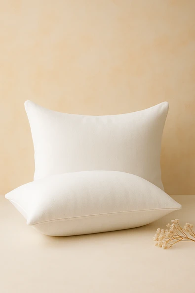 ELYAF DOLGULU ÇİFTLİ YASTIK