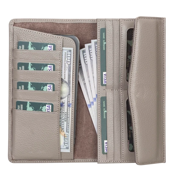 Vince Deri Kadın Cüzdan Kılıf FL06 Vizon ürün görseli