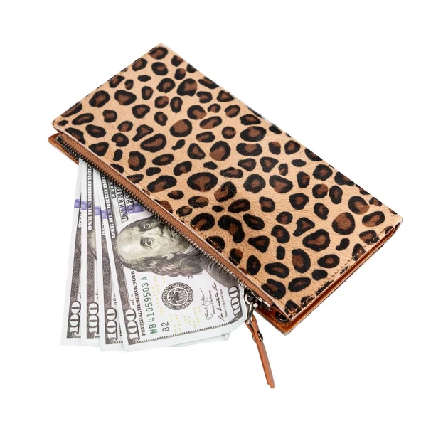 Lozan Strap 6.5 inch Uyumlu Deri Kartlıklı Kılıf LEO1 Leopar - Resim 5
